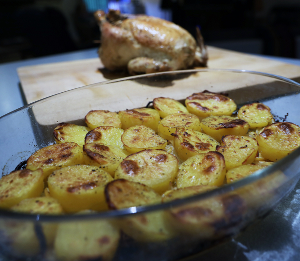 Lemon roasted potatoes, May 4, 2020